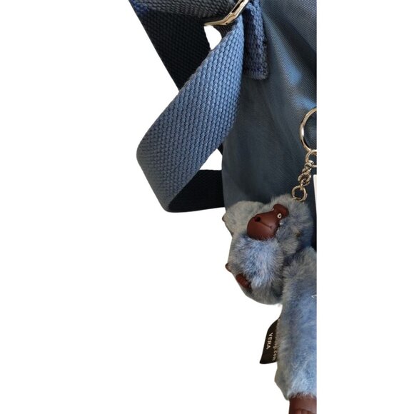 brand new Kipling vintage crossbody bag Reth medium haze blue - Picture 8 of 8